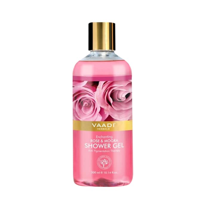 Vaadi herbals value pack of enchanting rose & mogra shower gel